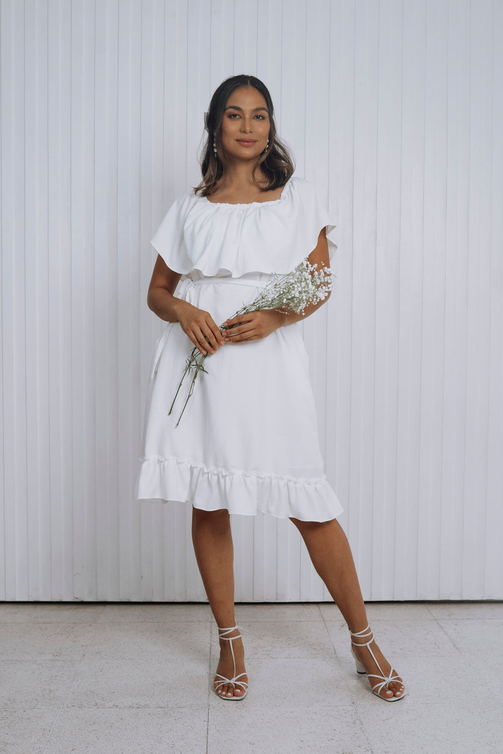 Dione Off Shoulder Dress