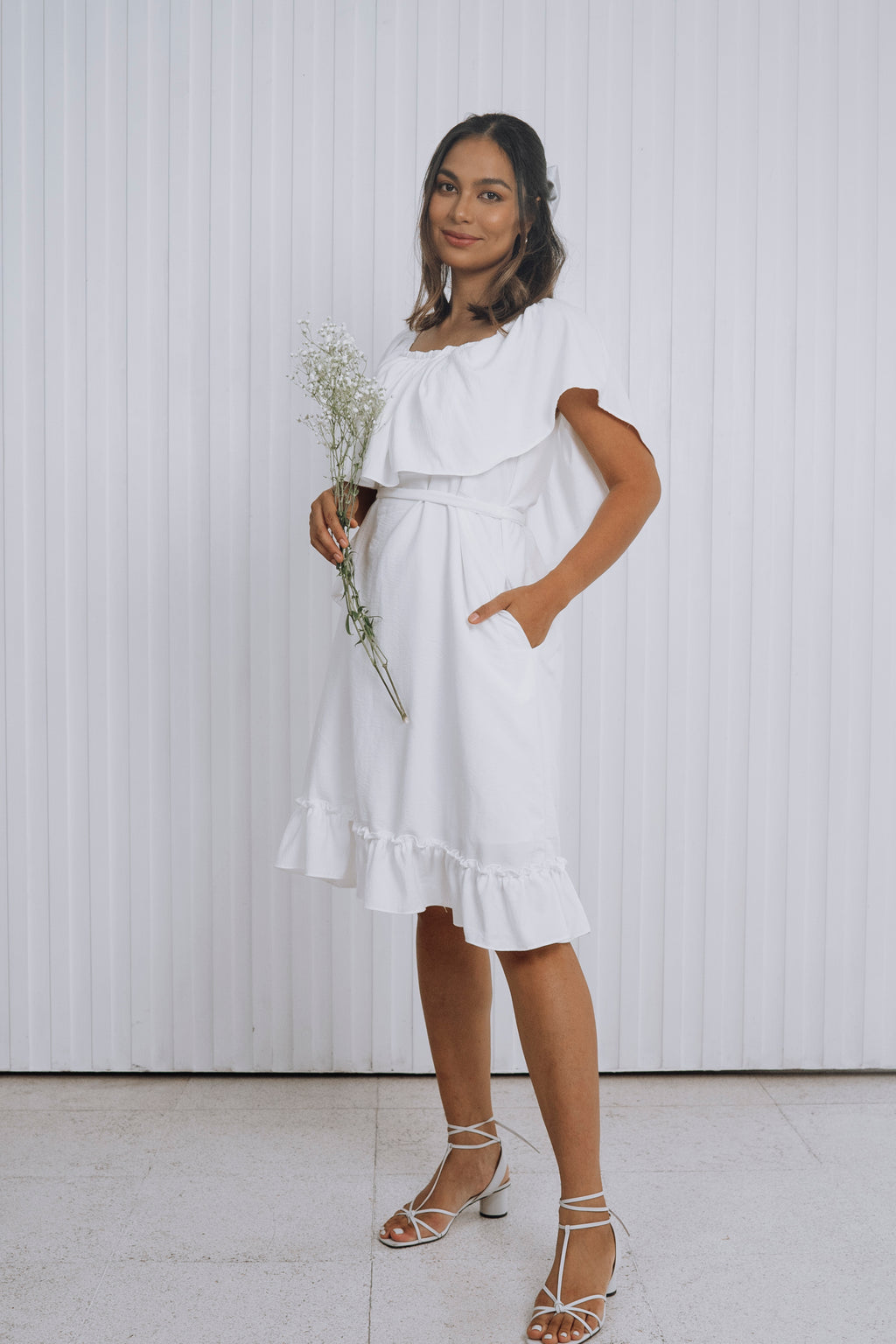 Dione Off Shoulder Dress