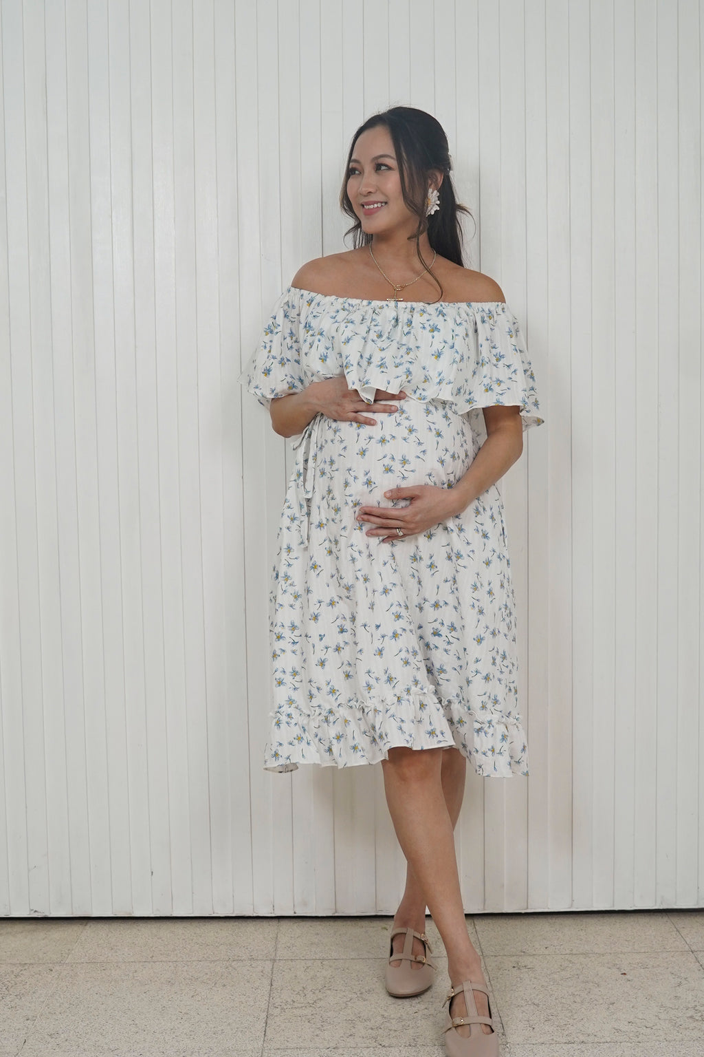 Dione Off Shoulder Dress