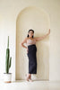 Dawn Maternity Maxi Skirt (Phoenix Black)