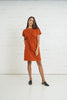 Harper Nursing Dress (Scarlet Wine)
