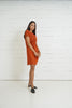 Harper Nursing Dress (Scarlet Wine)