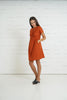 Harper Nursing Dress (Scarlet Wine)