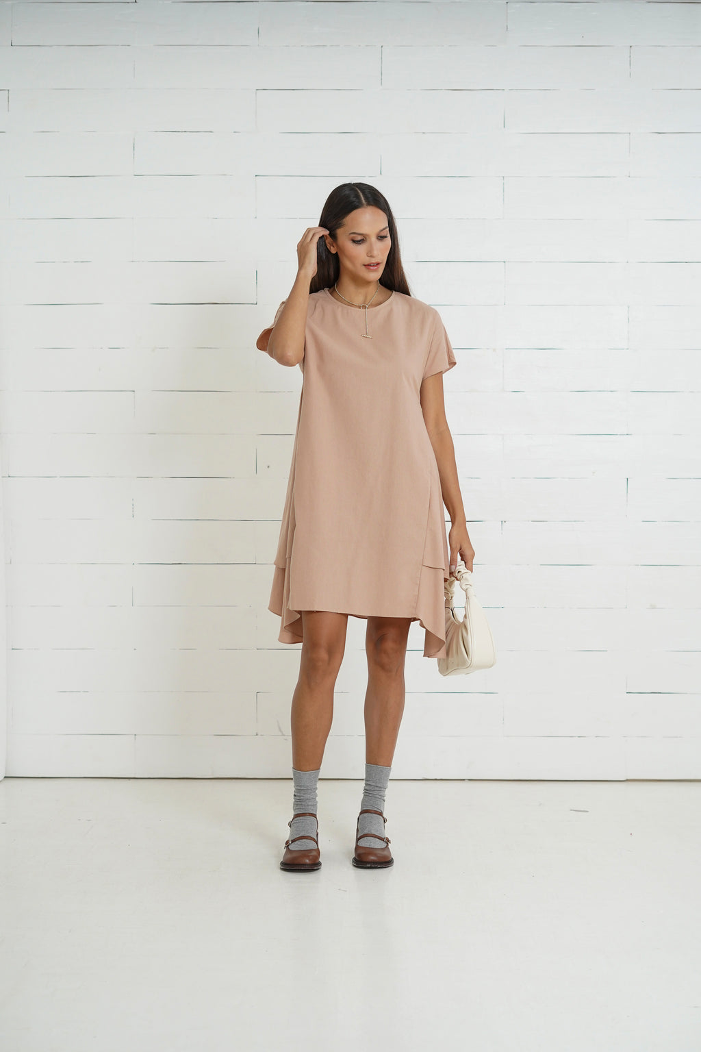 Aria Nursing Dress       (Tortilla Nude)