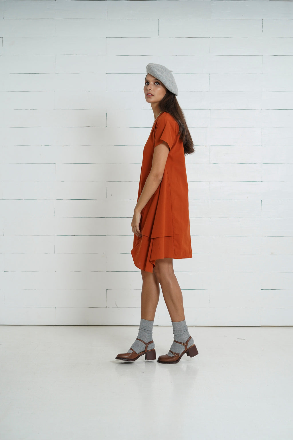 Aria Nursing Dress       (Scarlet Wine)