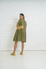 Olivia Nursing Dress (Burnt Olive)
