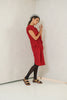 Skylar Nursing Dress (Barn Red)