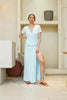 Bloom Top and Skirt Set (Sky Blue)