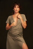 Bloom Top and Skirt Set (Army Green)