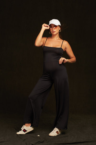 Lovely Day Jumpsuit (Ebony Black)