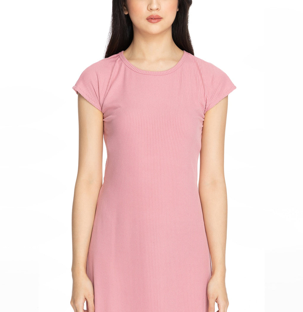 Janine  Maternity Dress Daisy Pink