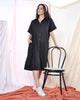 Work Dress in Smokey Black