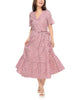 MILAGROS WRAP AROUND DRESS