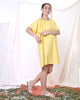 Rest Dress in Saffron Yellow