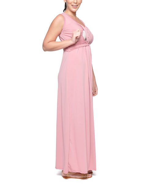 Carrie Maxi Nursing Dress – Elin