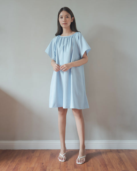 Rest Dress in Powder Blue