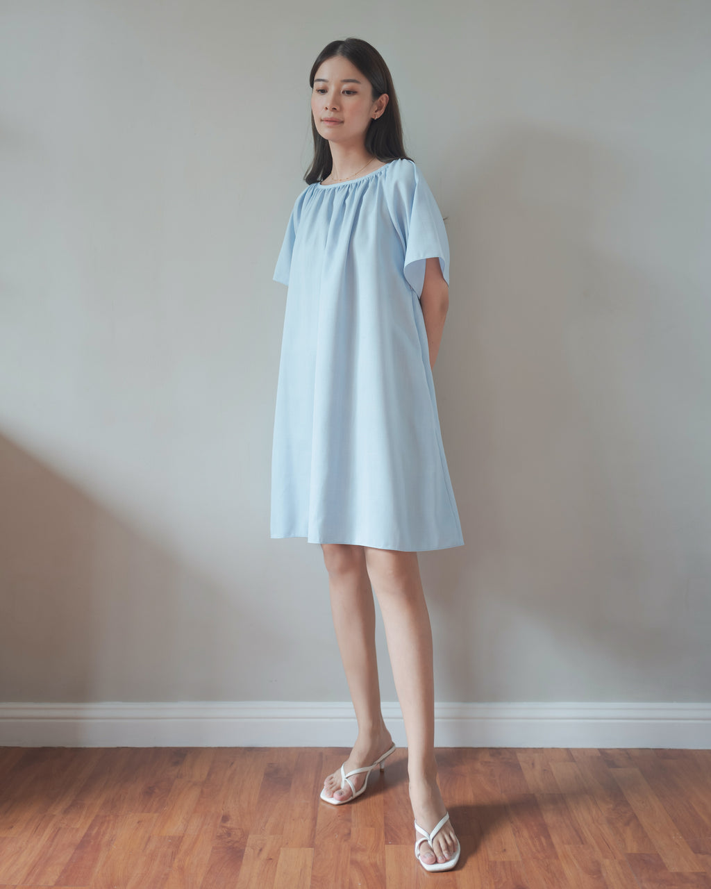 Rest Dress in Powder Blue