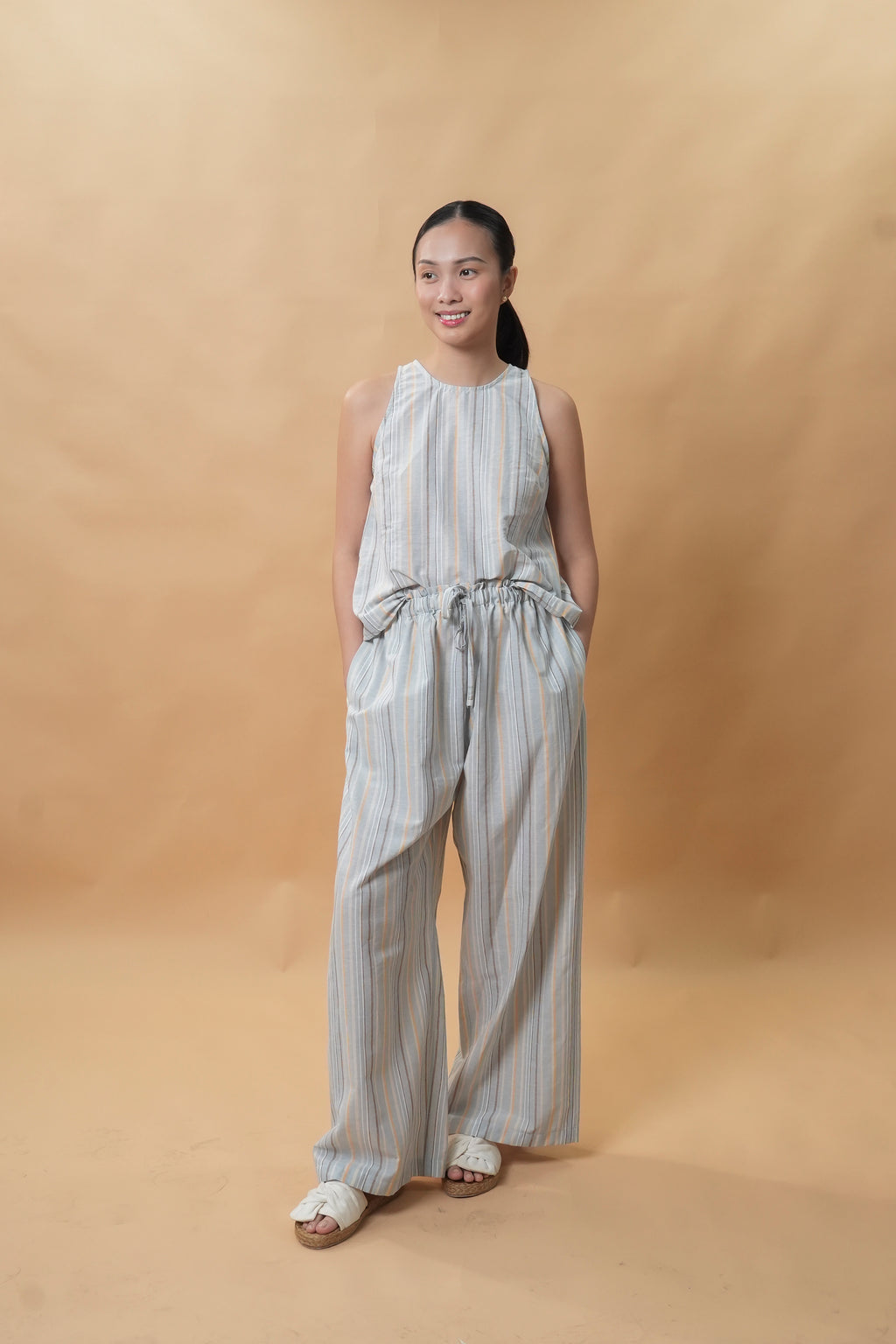 Mariana Set (Multi color Stripes)