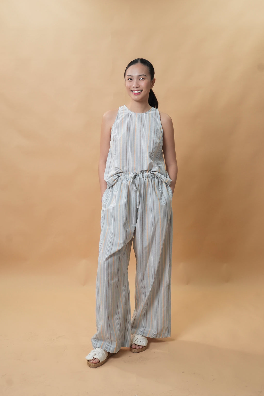 Mariana Set (Multi color Stripes)