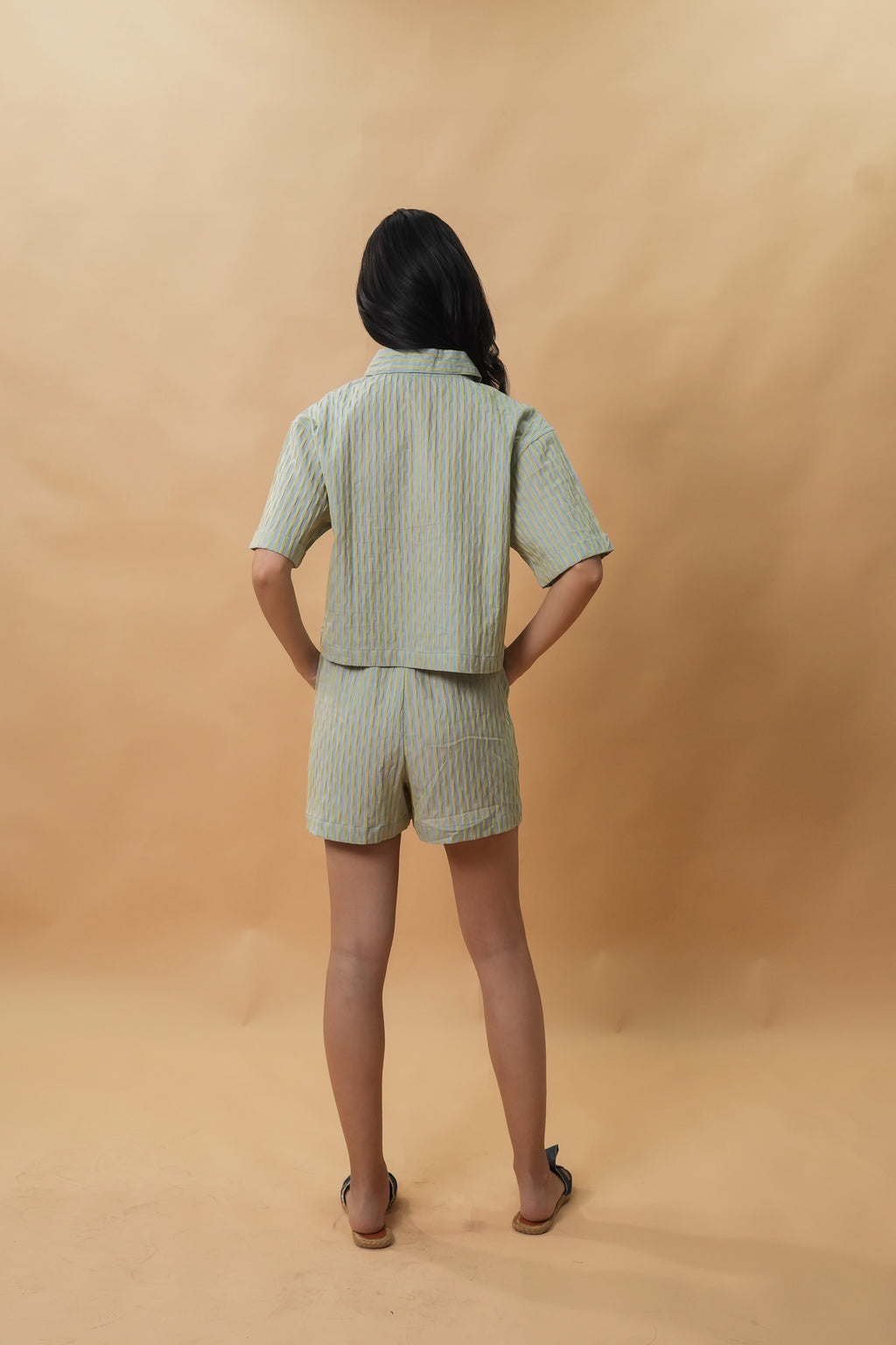Ellie Set (Blue Stripes)