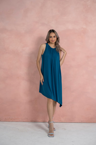 Camilla Dress (Ocean Green)