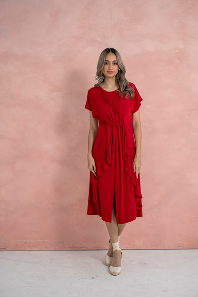 Helena Dress (Red)