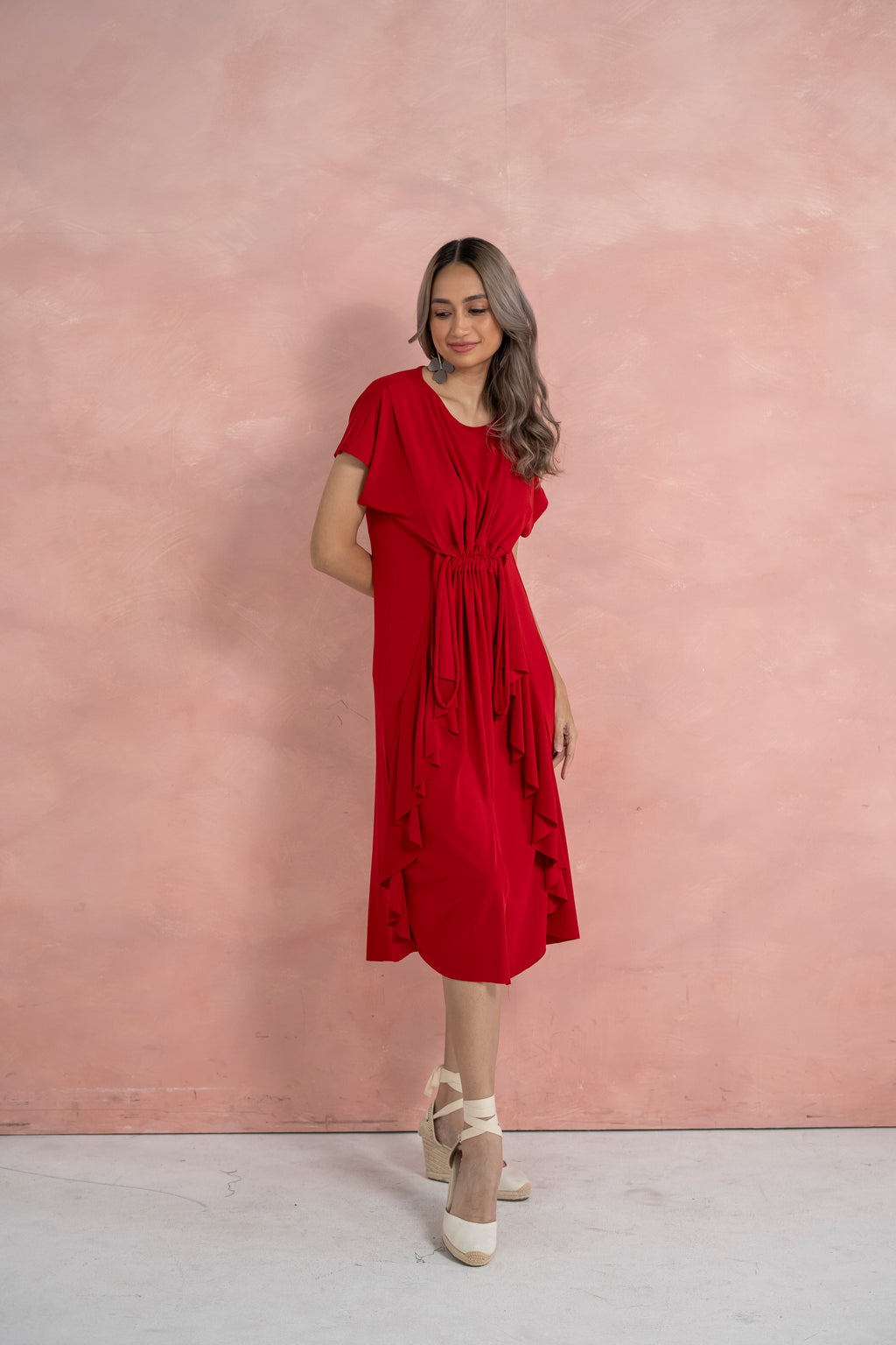 Helena Dress (Red)