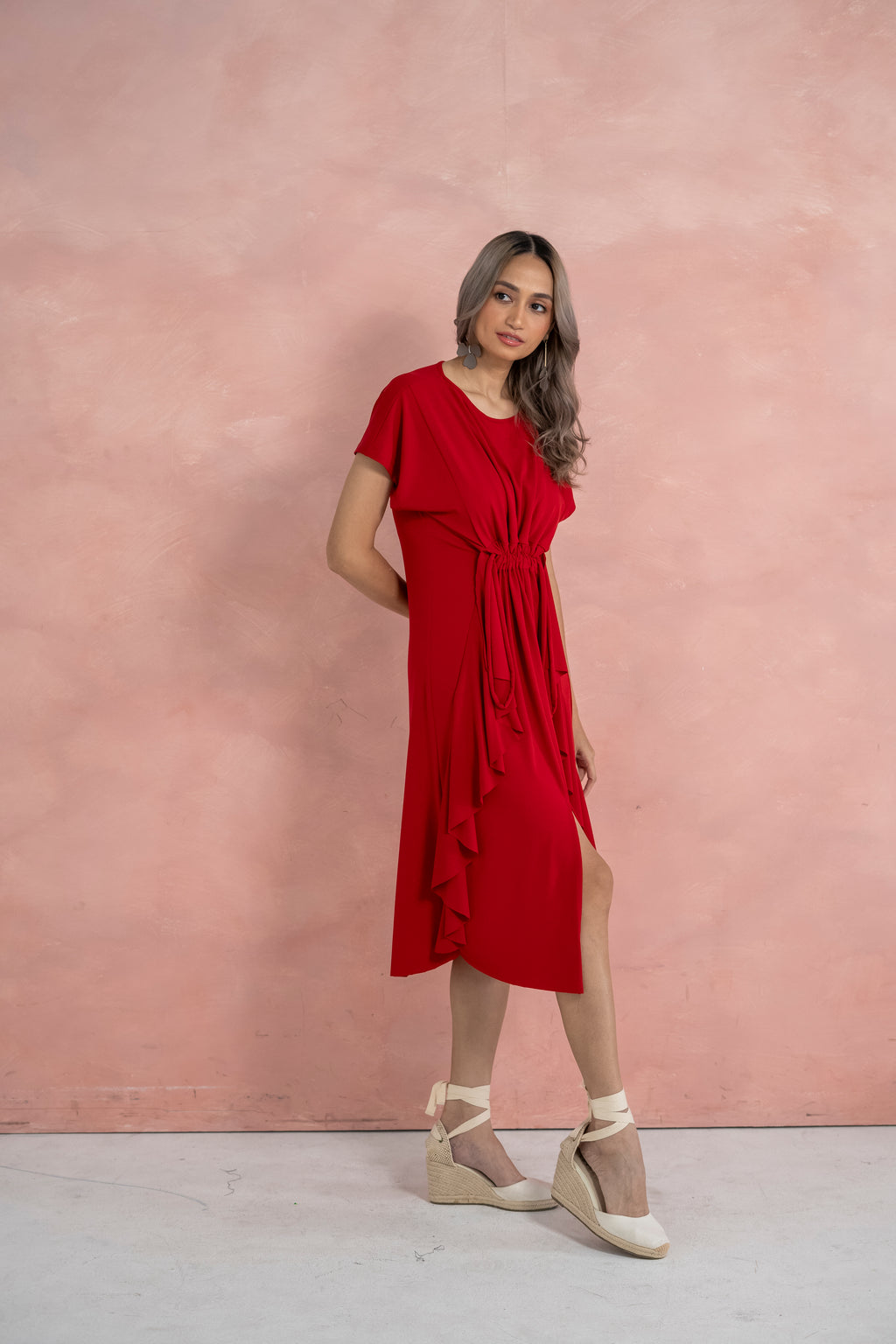 Helena Dress (Red)