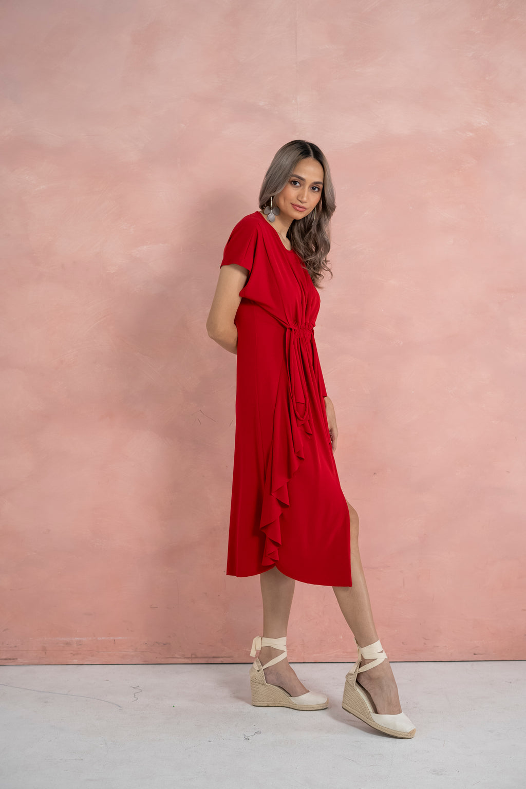 Helena Dress (Red)