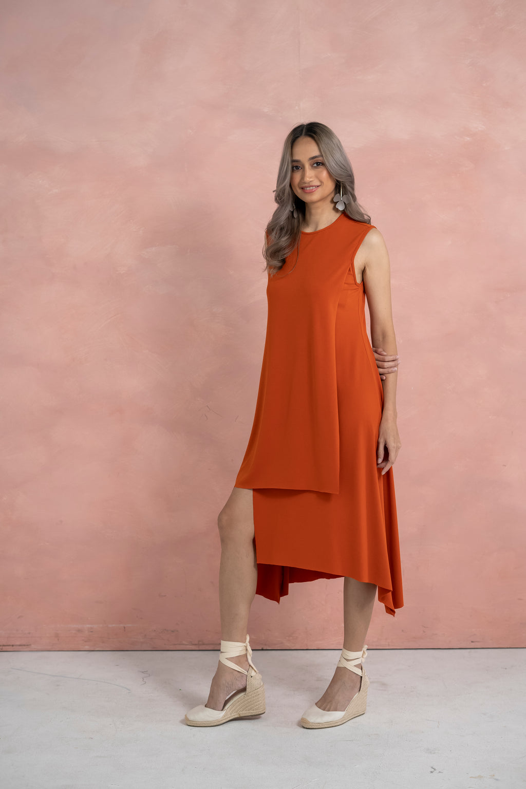 Emmeline Dress (Rust)