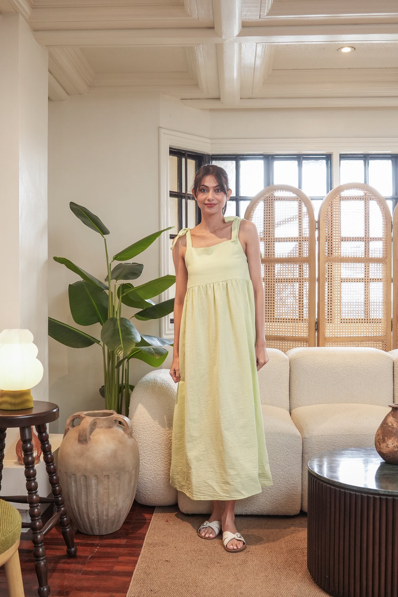 Donna Dress (Cream)