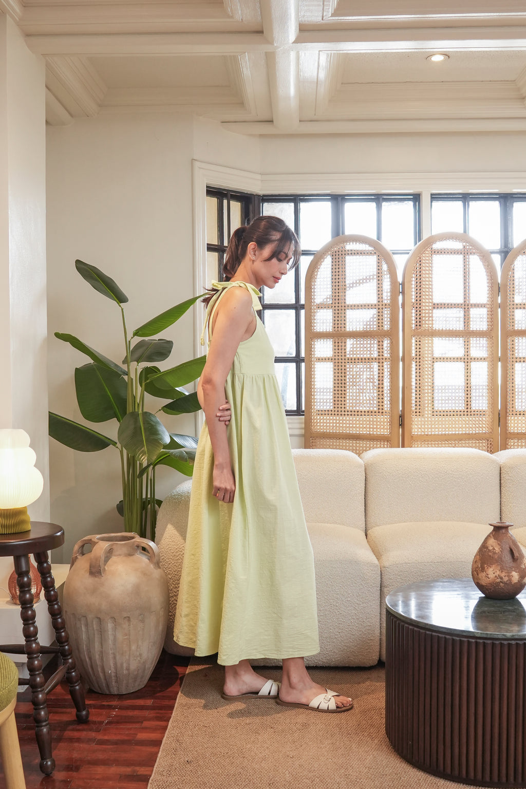 Donna Dress (Cream)
