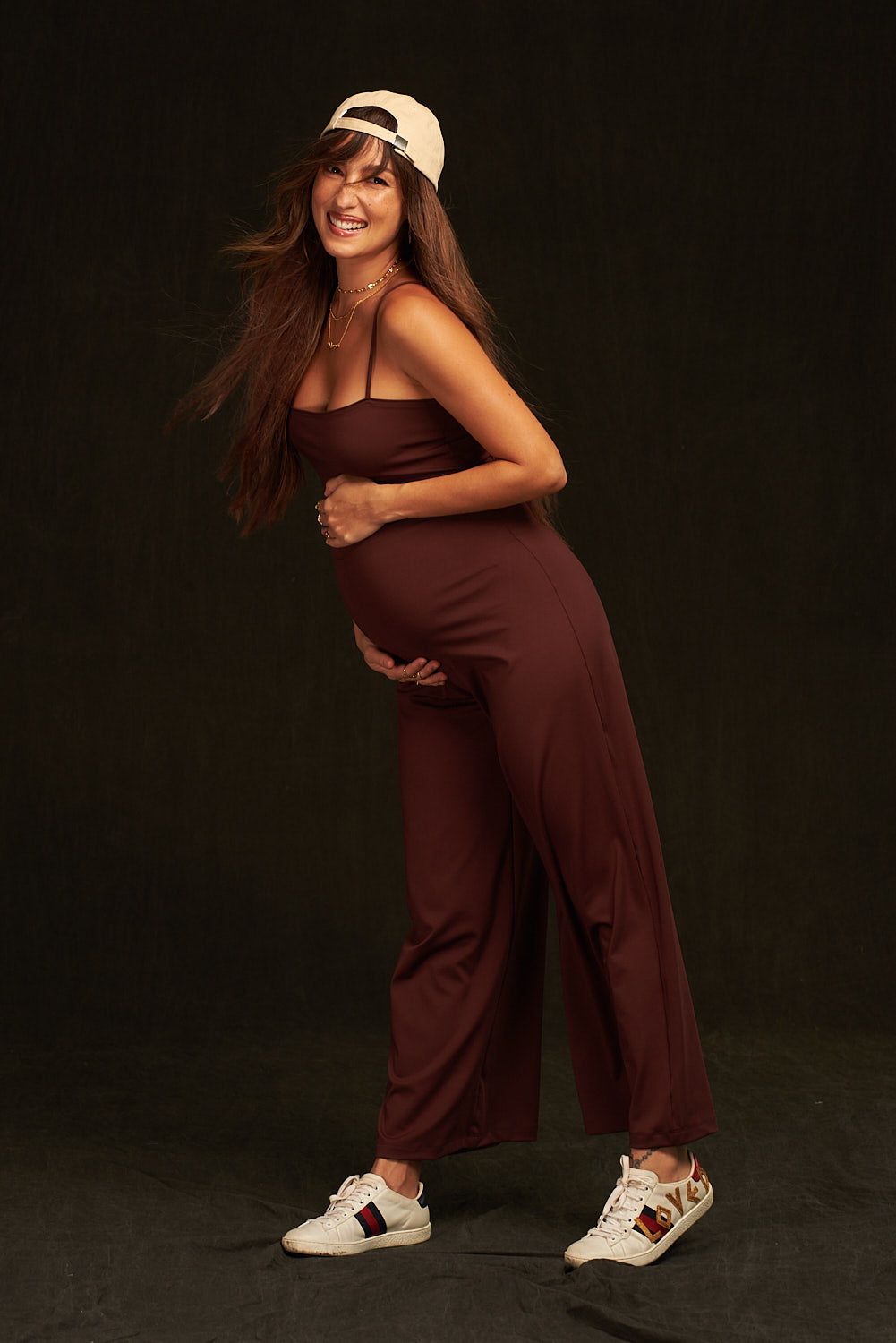 Lovely Day Jumpsuit   (Tawny Brown)