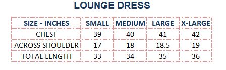 Lounge Dress - C'est la vie'